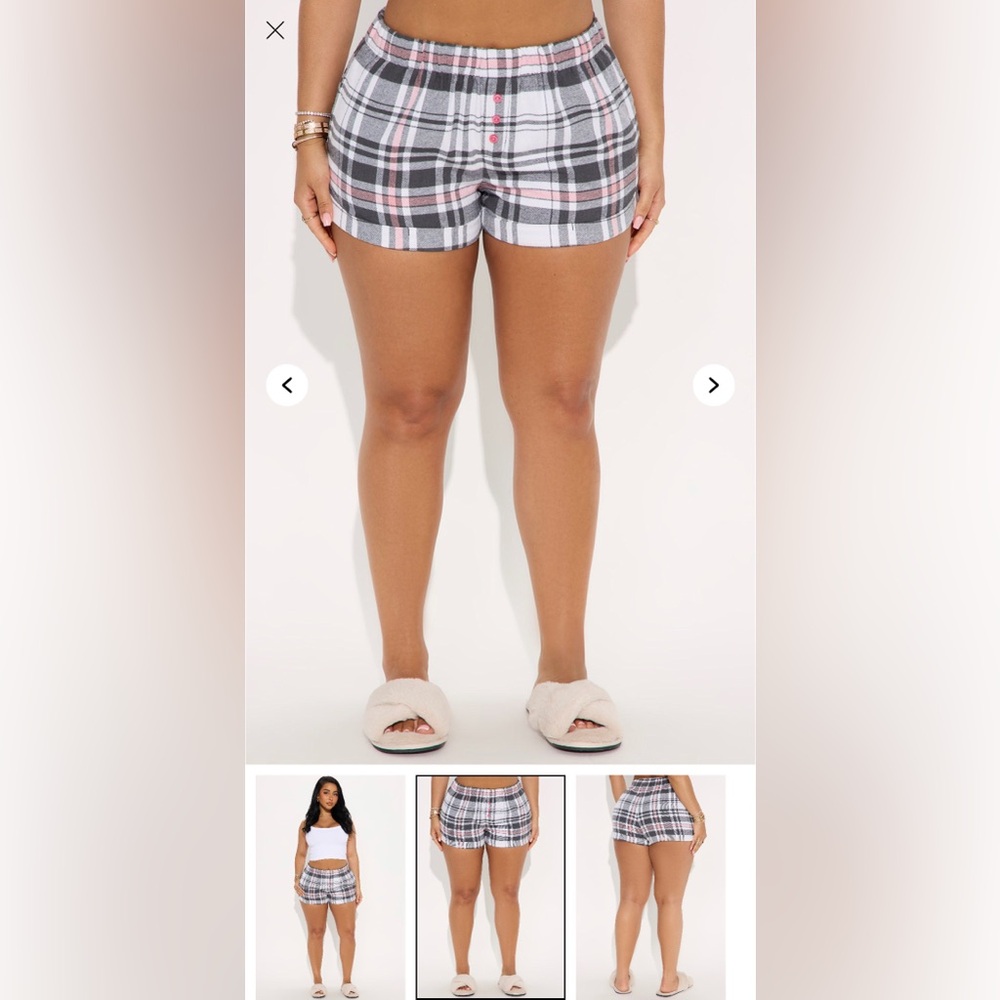 Plaid Women's Shorts